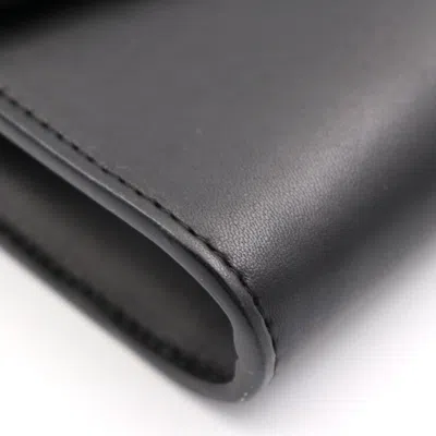 Pre-owned Gucci Black Leather Clutch Bag ()