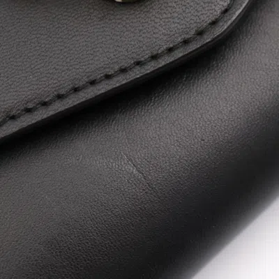 Pre-owned Gucci Black Leather Clutch Bag ()