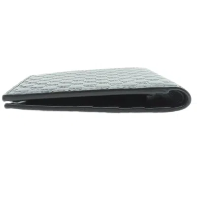 Pre-owned Gucci Black Leather Wallet (bi-fold) ()