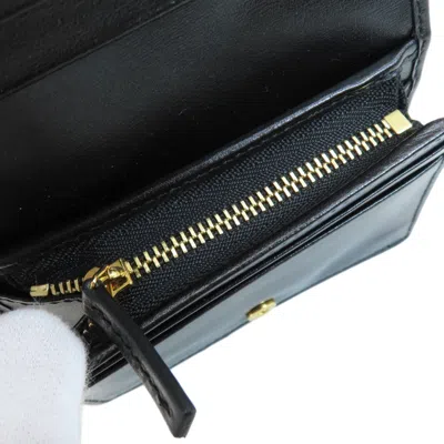 Pre-owned Gucci Black Leather Wallet (bi-fold) ()