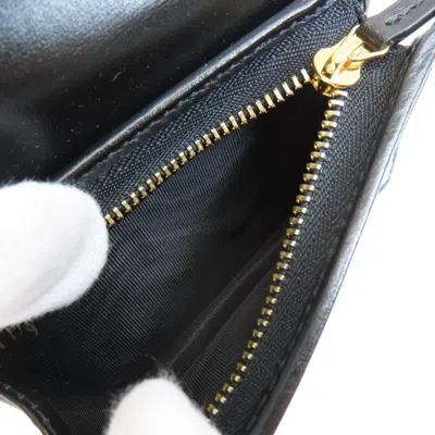 Pre-owned Gucci Black Leather Wallet (bi-fold) ()
