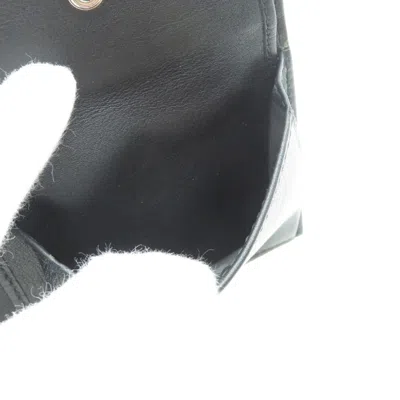 Pre-owned Gucci Black Leather Wallet (bi-fold) ()
