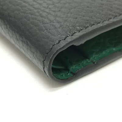 Pre-owned Gucci Black Leather Wallet (bi-fold) ()