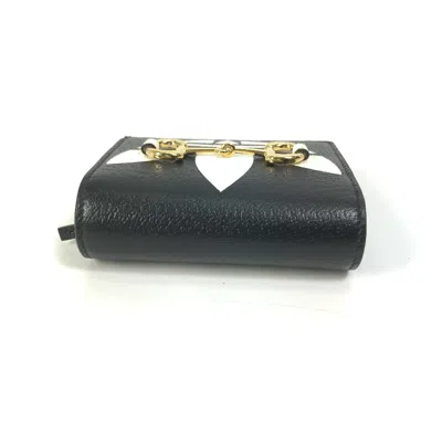 Pre-owned Gucci Black Leather Wallet (bi-fold) ()