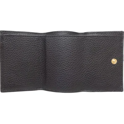 Pre-owned Gucci Black Leather Wallet (tri-fold) ()