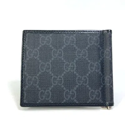 Pre-owned Gucci Black Other Wallet (bi-fold) ()