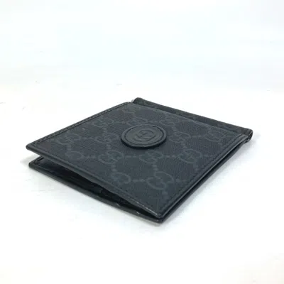 Pre-owned Gucci Black Other Wallet (bi-fold) ()