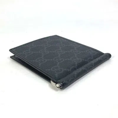 Pre-owned Gucci Black Other Wallet (bi-fold) ()