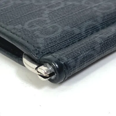 Pre-owned Gucci Black Other Wallet (bi-fold) ()