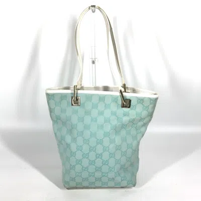 Pre-owned Gucci Blue Other Tote Bag ()