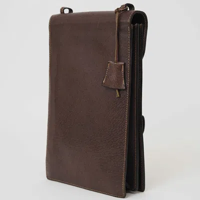 Pre-owned Gucci Brown Leather Shoulder Bag ()