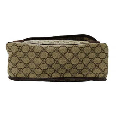 Pre-owned Gucci Brown Pvc Messenger Bag Shoulder Bag ()
