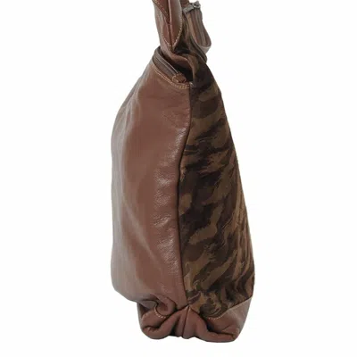 Pre-owned Gucci Brown Suede Shoulder Bag ()