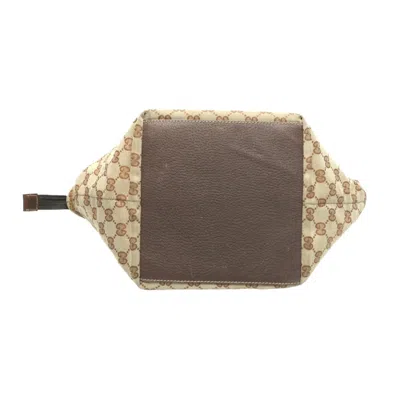 Pre-owned Gucci Gg Canvas Beige Gg Canvas Handbag Tote Bag ()