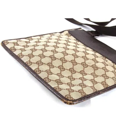 Pre-owned Gucci Gg Canvas Brown Gg Canvas Shoulder Bag ()