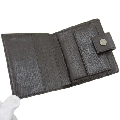 Pre-owned Gucci Gg Supreme Beige Gg Plus Leather Wallet (bi-fold) ()