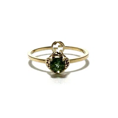 Pre-owned Gucci Gold Yellow Gold (18k) Band Ring ()