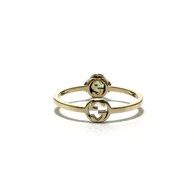 Pre-owned Gucci Gold Yellow Gold (18k) Band Ring ()