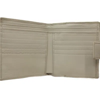 Pre-owned Gucci Ivory Leather Wallet (bi-fold) ()