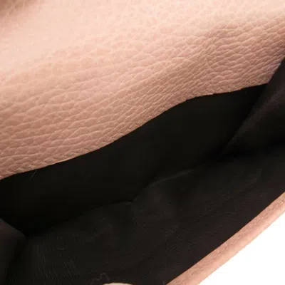 Pre-owned Gucci Pink Leather Wallet (bi-fold) ()