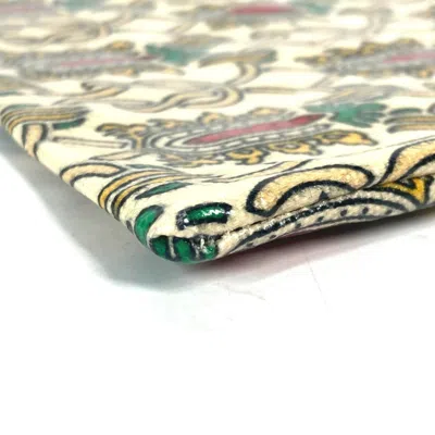Pre-owned Gucci Red Color Coated Canvas Clutch Bag Pouch ()