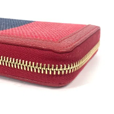 Pre-owned Gucci Red Other Long Wallet (bi-fold) ()