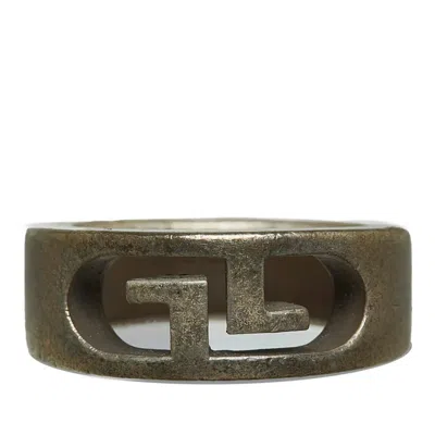 Pre-owned Gucci Silver Metal Band Ring ()