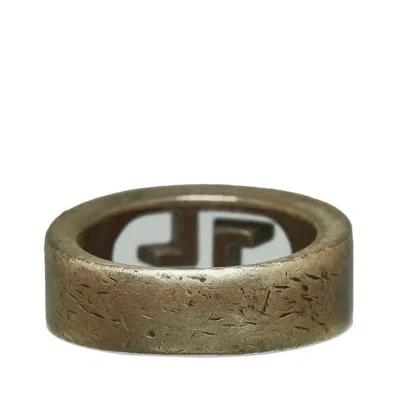 Pre-owned Gucci Silver Metal Band Ring ()
