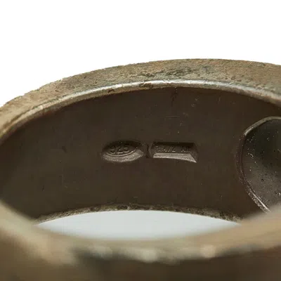Pre-owned Gucci Silver Metal Band Ring ()