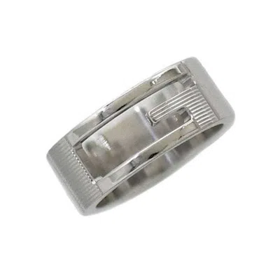 Pre-owned Gucci Silver Silver 925 Band Ring ()