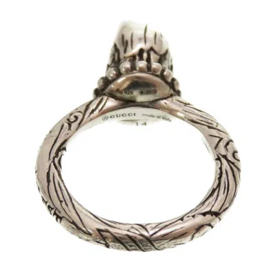 Pre-owned Gucci Silver Silver 925 Band Ring ()