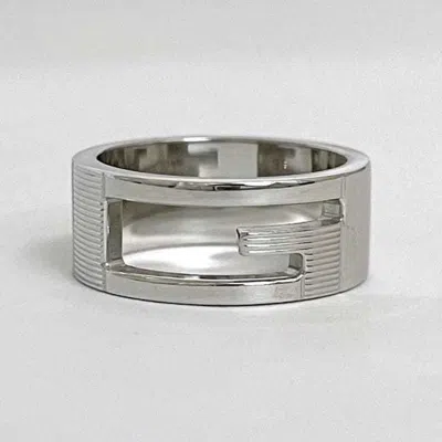 Pre-owned Gucci Silver Silver 925 Band Ring ()