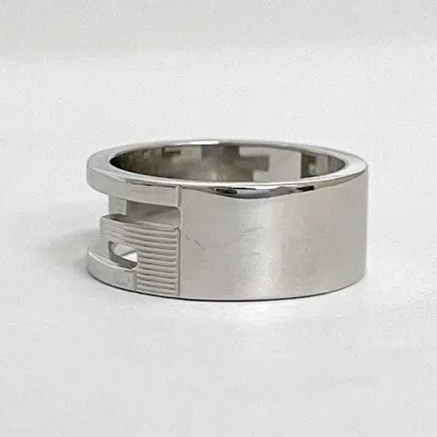 Pre-owned Gucci Silver Silver 925 Band Ring ()