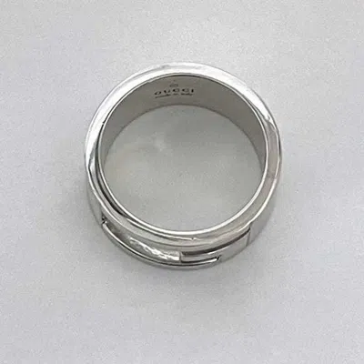 Pre-owned Gucci Silver Silver 925 Band Ring ()