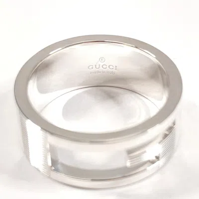 Pre-owned Gucci Silver Silver 925 Band Ring ()
