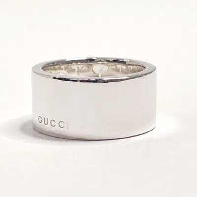 Pre-owned Gucci Silver Silver 925 Band Ring ()