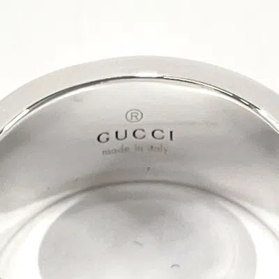 Pre-owned Gucci Silver Silver 925 Band Ring ()