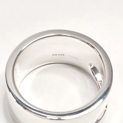 Pre-owned Gucci Silver Silver 925 Band Ring ()