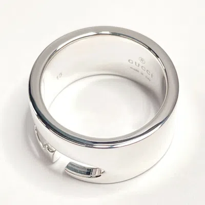 Pre-owned Gucci Silver Silver 925 Band Ring ()