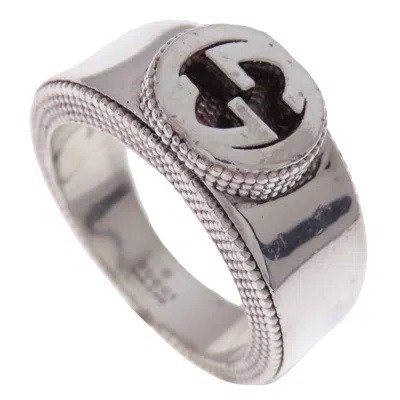 Pre-owned Gucci Silver 925 Band Ring ()