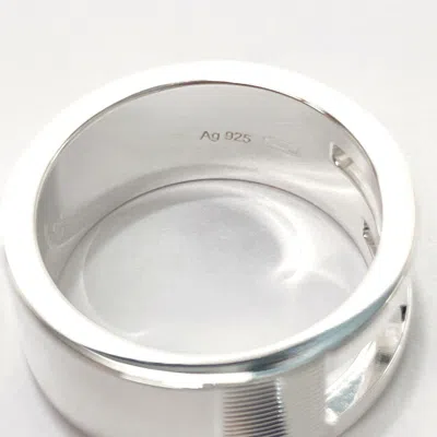 Pre-owned Gucci Silver Silver 925 Band Ring ()