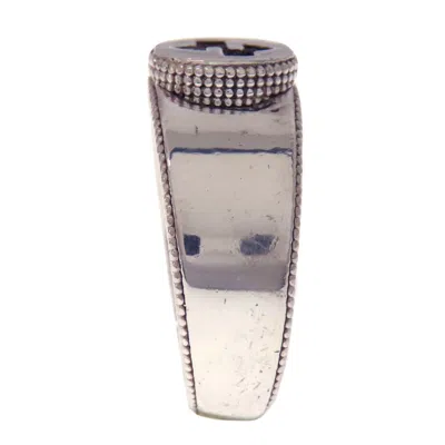 Pre-owned Gucci Silver 925 Band Ring ()