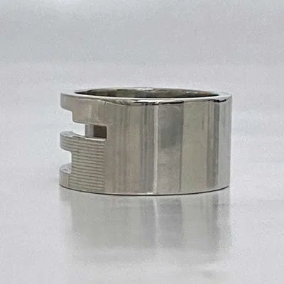 Pre-owned Gucci Silver Silver 925 Band Ring ()