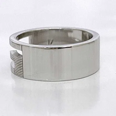 Pre-owned Gucci Silver Silver Band Ring ()