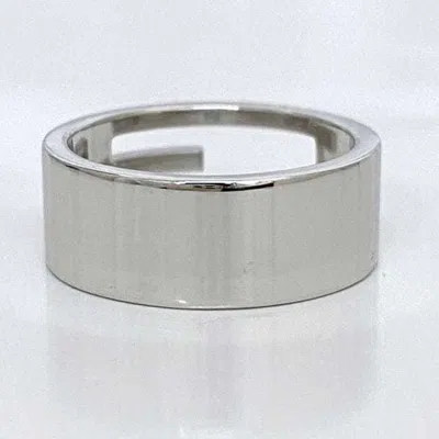 Pre-owned Gucci Silver Silver Band Ring ()