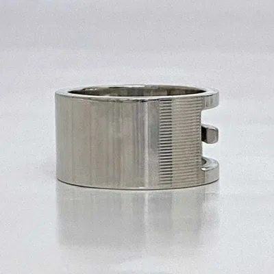 Pre-owned Gucci Silver Silver 925 Band Ring ()