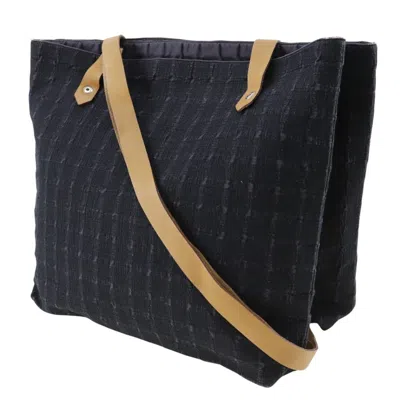 Pre-owned Hermes Black Canvas Shoulder Bag ()