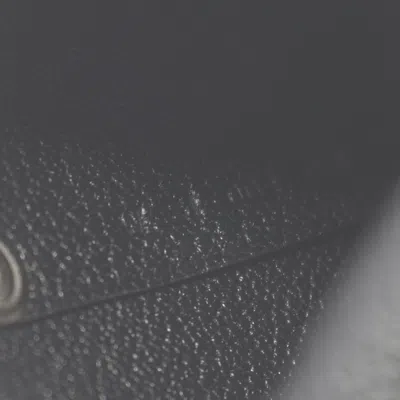 Pre-owned Hermes Black Chevre Leather Coin Purse/coin Case ()