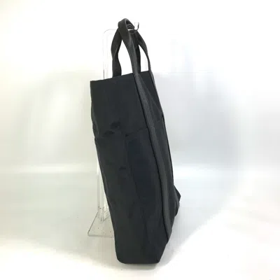 Pre-owned Hermes Black Cloth Tote Bag ()