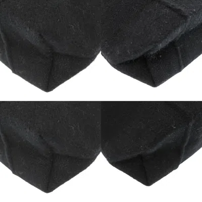 Pre-owned Hermes Black Wool Leather Tote Bag ()